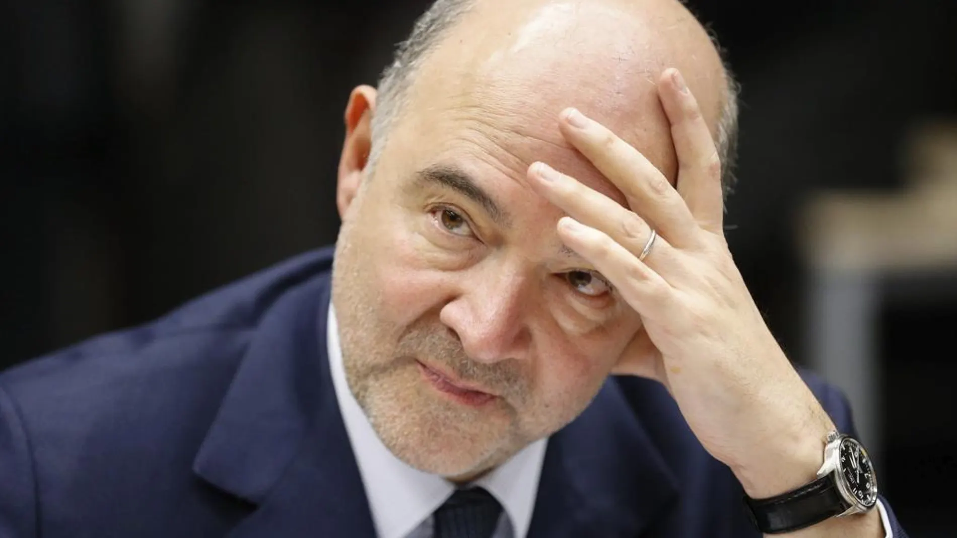 El comisario europeo de Asuntos Económicos y Financieros, Pierre Moscovici