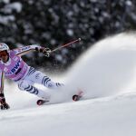 Victoria de Stefan Luitz en la prueba de slalom gigante en Beaver Creek
