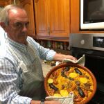 La paella que fue arroz garrapiñado