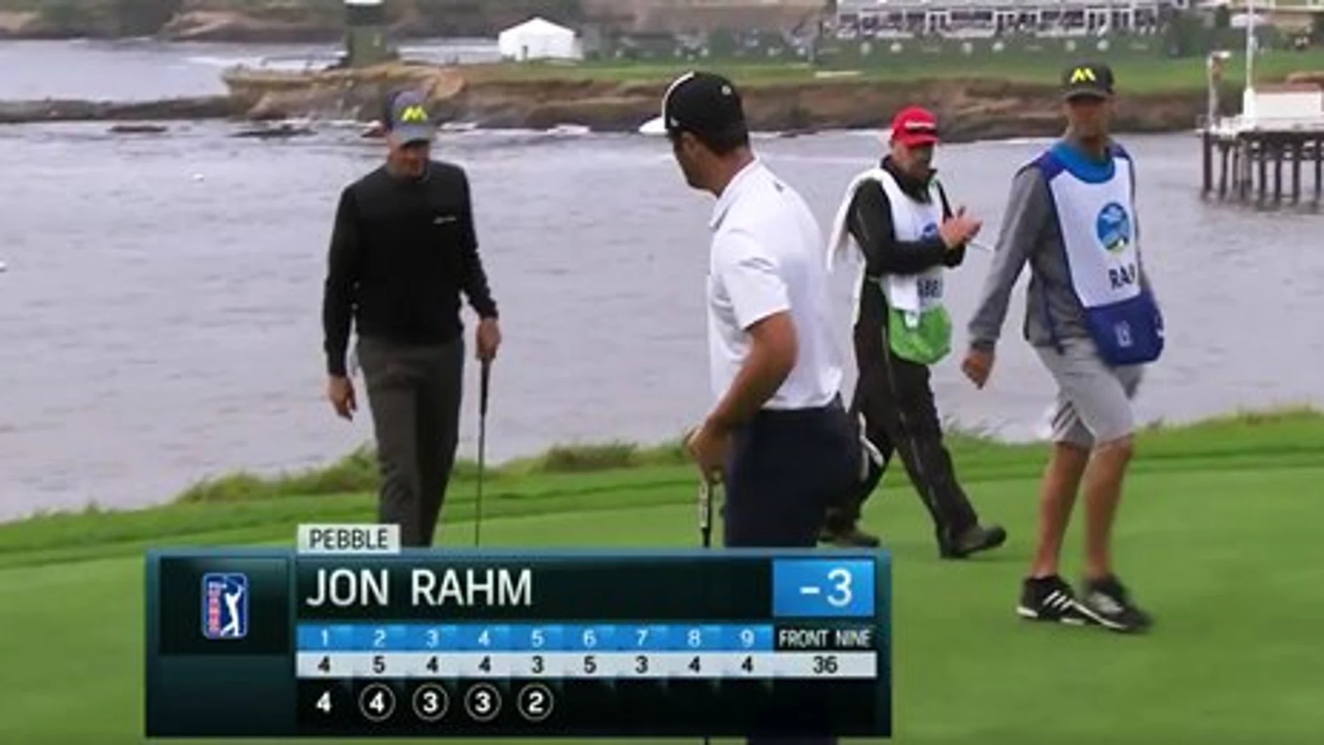 Segunda ronda en Pebble Beach