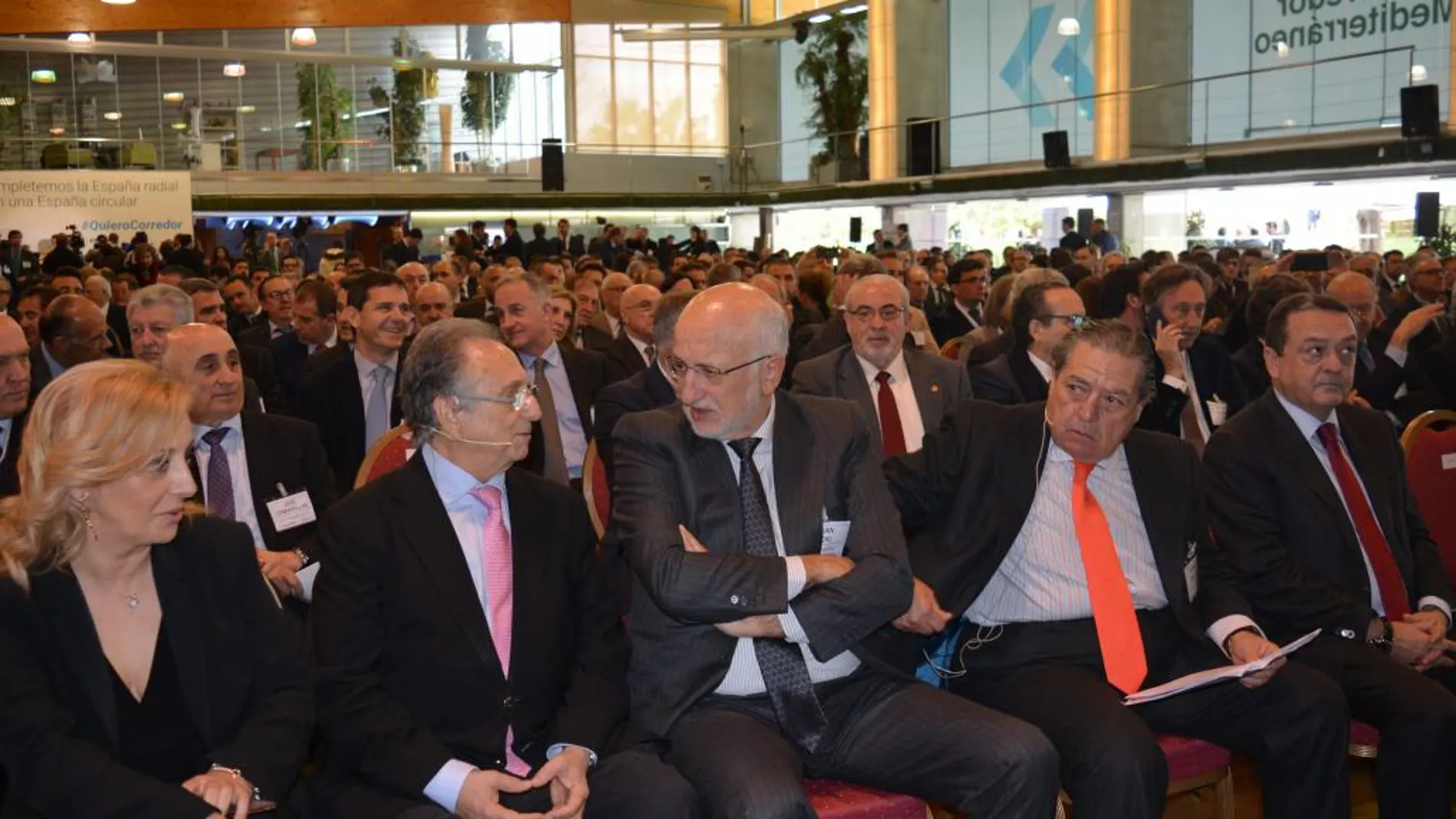 Juan Roig, de Mercadona, Vicente Boluda, de AVE, y José María Albarracín, de Croem, entre más de 500 empresarios