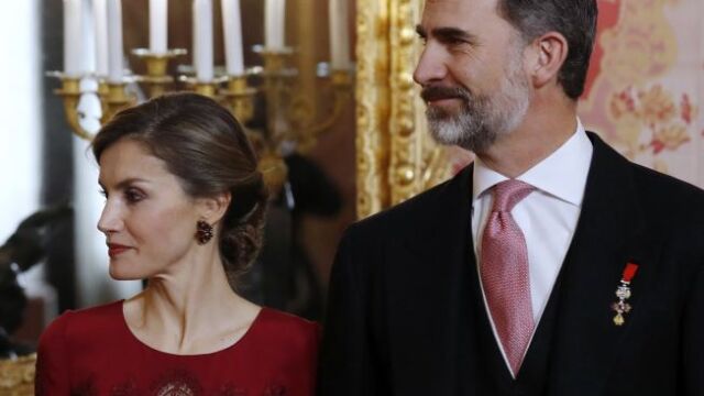 Los Reyes reciben al nuevo Cuerpo Diplomático en el Palacio Real