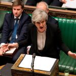 Theresa May, en la Cámara de los Comunes / Foto: Reuters
