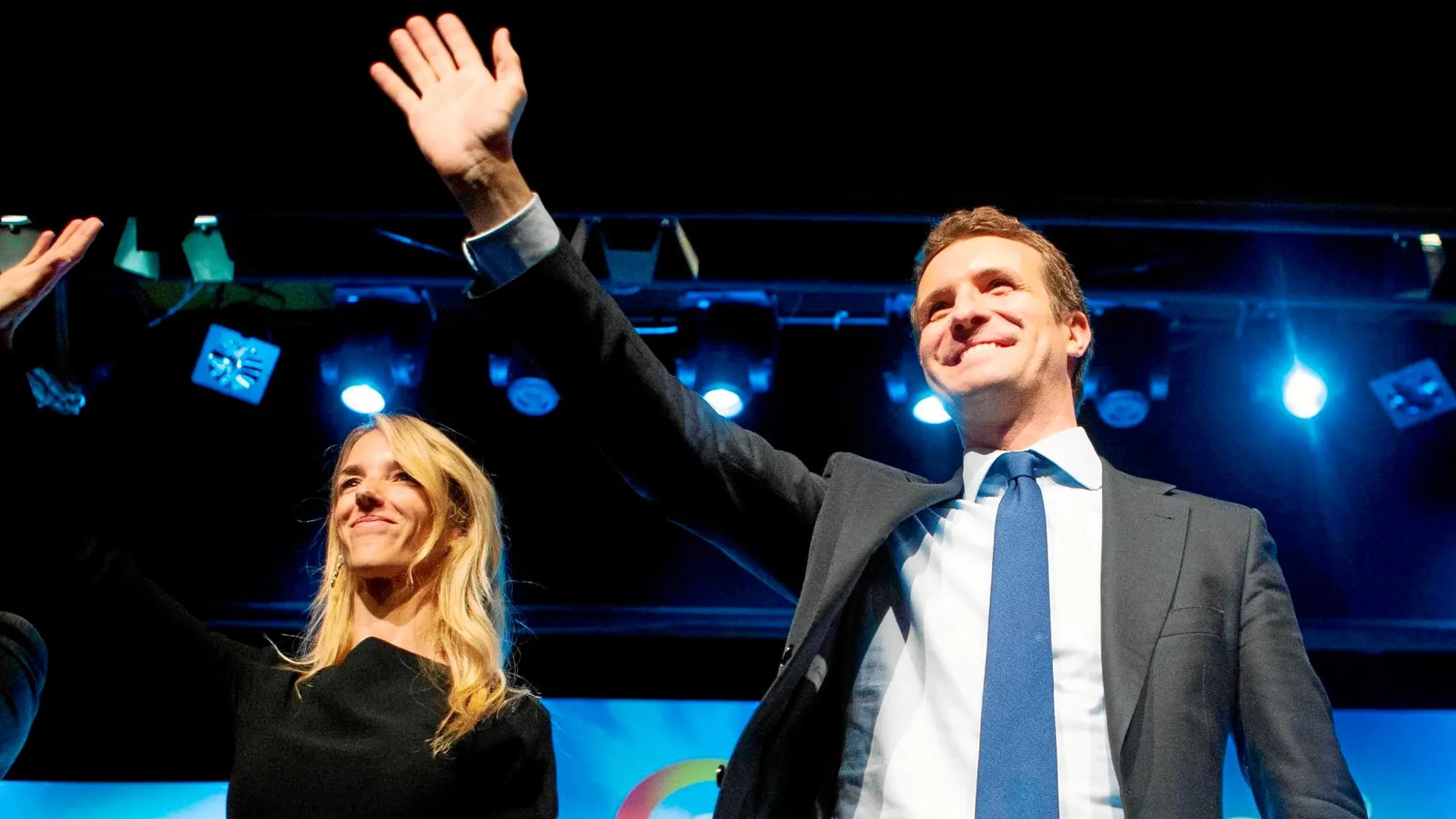 Casado presentó ayer en Barcelona la Cayetana Álvarez de Toledo como «número uno» al Congreso