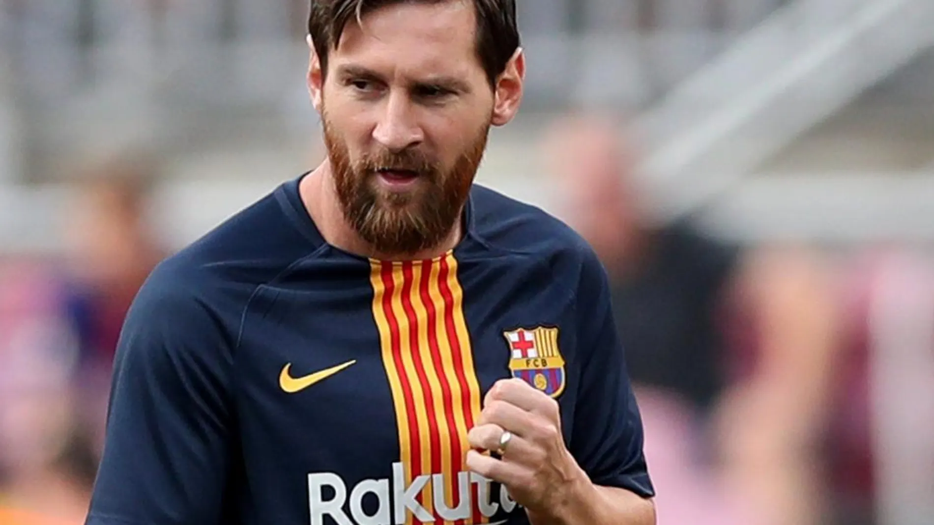 El delantero argentino del FC Barcelona, Lionel Messi / Foto: Efe