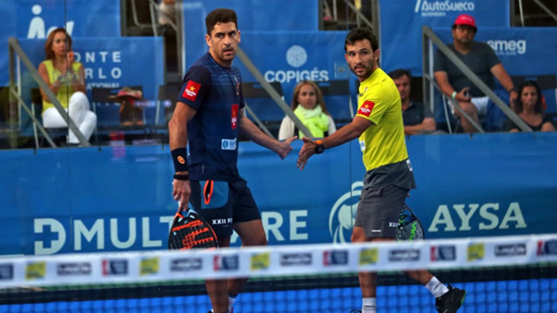 Maxi Sánchez y Sanyo Gutiérrez