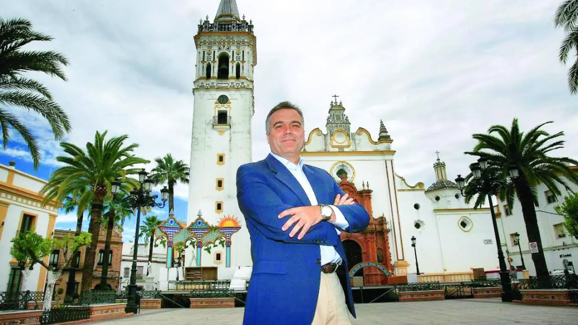 Manuel Garcia Felix, alcalde de La Palma del Condado