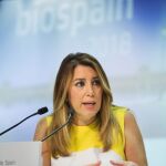 Susana Díaz, en la presentación (Foto: Efe)