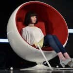 El humanoide interactivo Android llamado «Androidol U» es presentado durante un evento en Tokio (Japón)