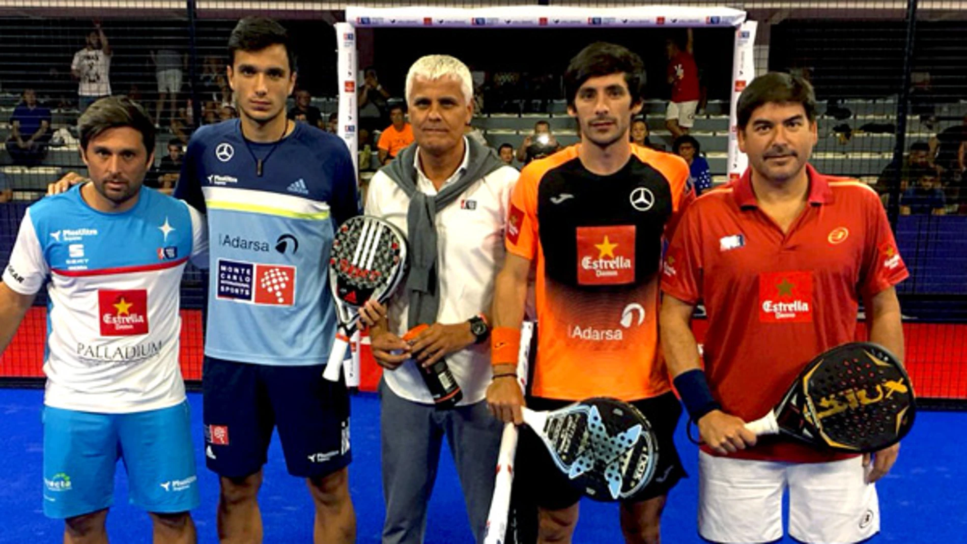 Partido de semis de Stupa y C ristian
