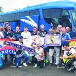 Esta peña madridista ha organizado viajes de ida y vuelta a a Cardiff en un autobús con literas y varios turnos de conductores