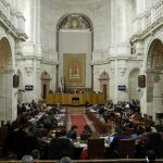Vista del plenario del Parlamento andaluz