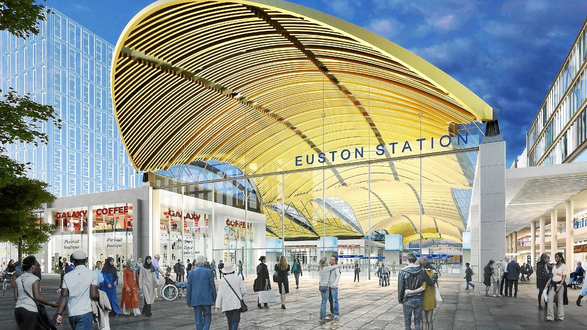 La nueva estación de Euston estará lista en 2026, pero las obras no culminarán hasta 2033