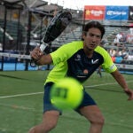 Uri Botello, en el partido de cuartos de final