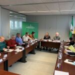 Carazo se reunió con los representantes de los colectivos