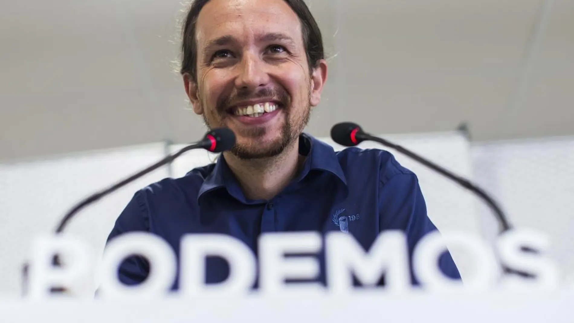 El candidato de Podemos a la Presidencia del Gobierno, Pablo Iglesias