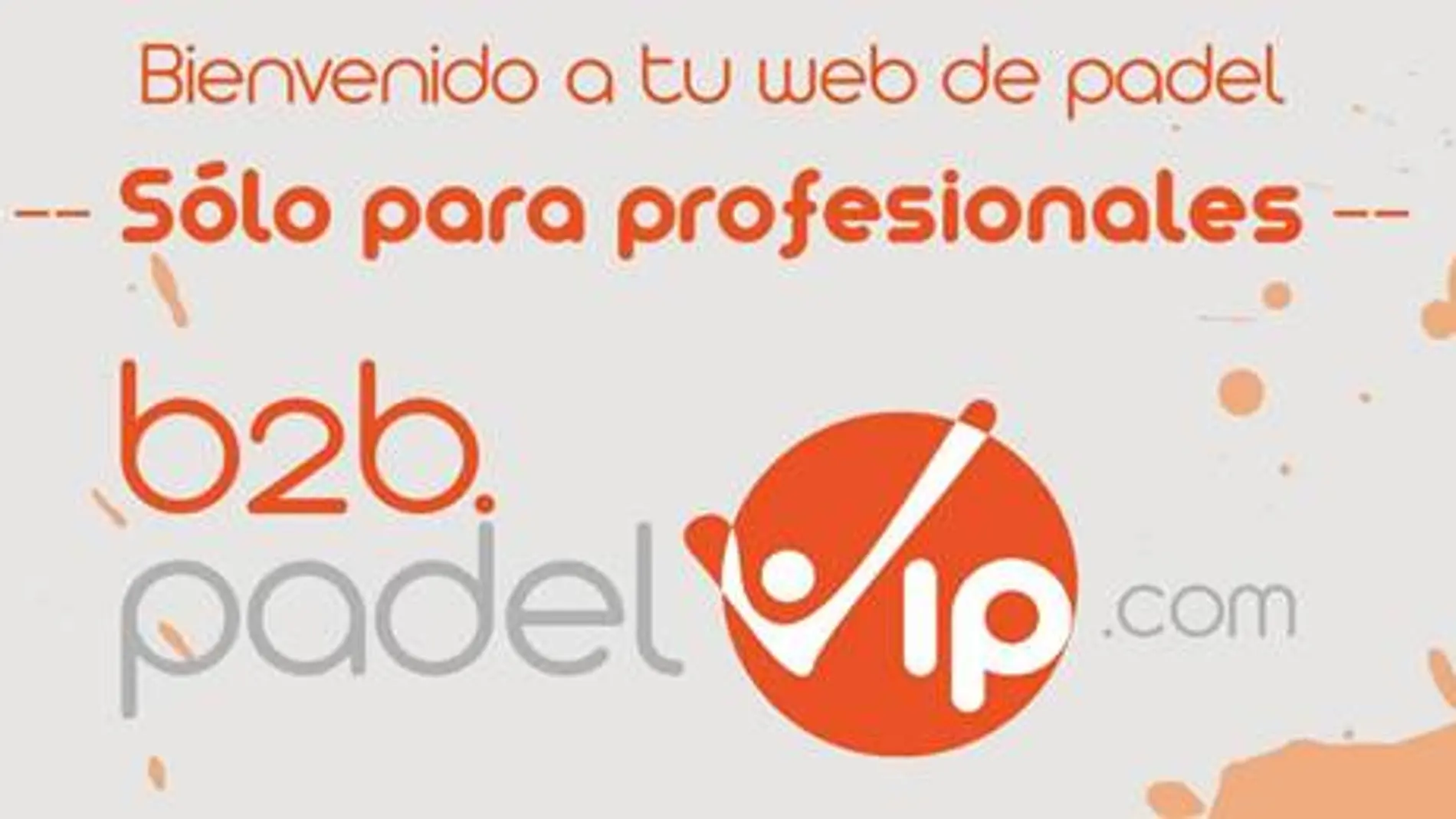 PadelVip B2B presentación
