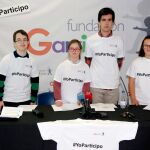 Campaña de la campaña Yo Participo de la Fundacion Garrigou. (Foto: Cristina Bejarano)