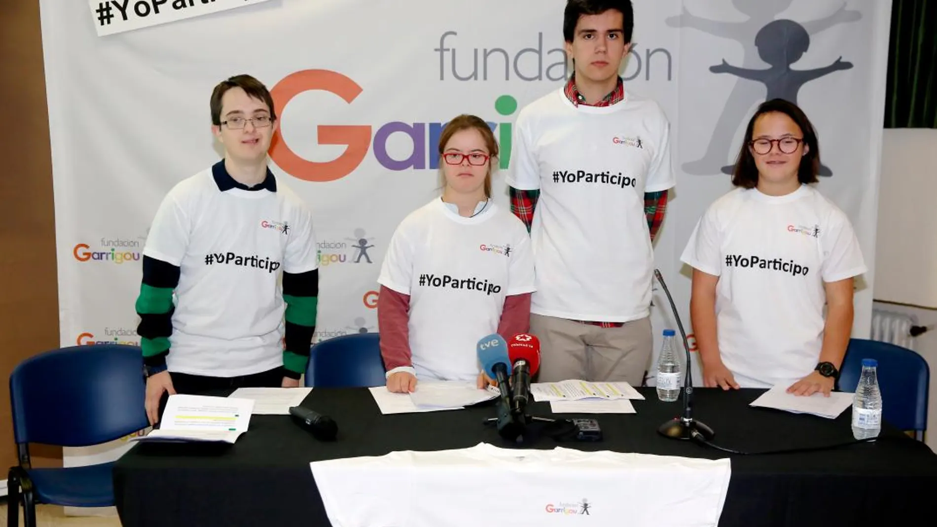 Campaña de la campaña Yo Participo de la Fundacion Garrigou. (Foto: Cristina Bejarano)