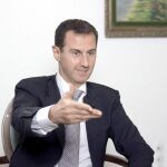 El presidente sirio, Bachar al Asad, el pasado 21 de julio