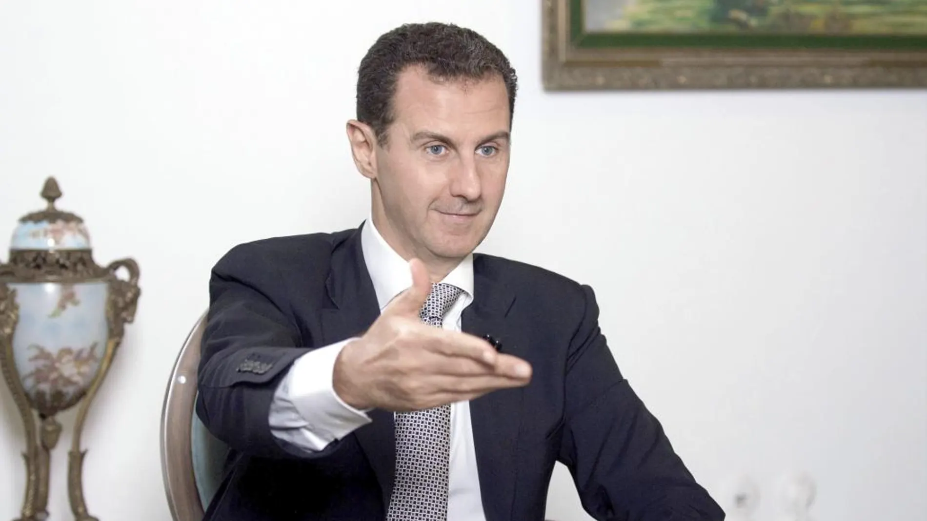 El presidente sirio, Bachar al Asad, el pasado 21 de julio
