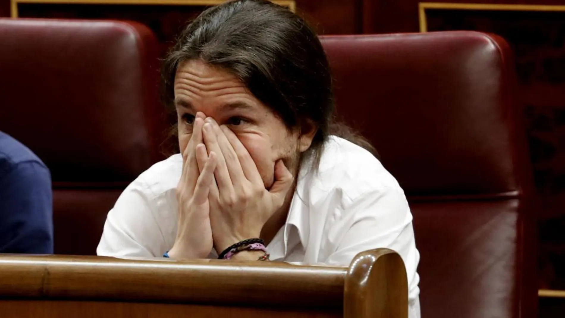 El líder de Podemos, Pablo Iglesias