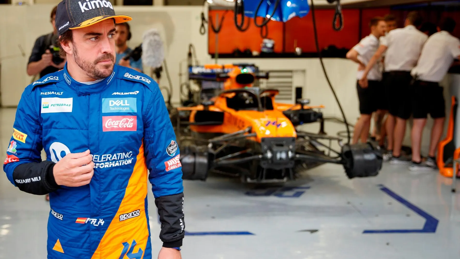 El español Fernando Alonso, doble campeón mundial de Fórmula Uno y ganador de las 24 horas de Le Mans