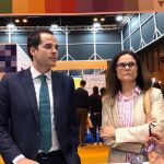 Eva Bailén, junto al candidato de Ciudadanos a la Comunidad, Ignacio Aguado