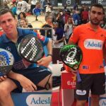 Protagonistas de la final masculina