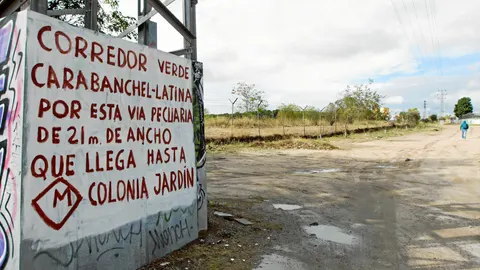 Varios movimientos vecinales y ecologistas llevan años reclamando la creación de un corredor verde en la zona / Foto: Jesús G. Feria