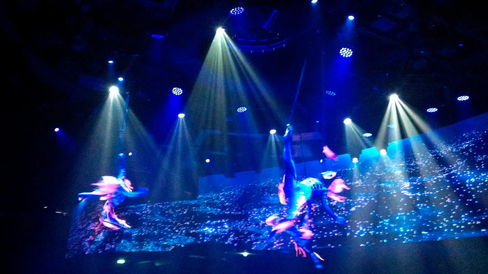 Una imagen de uno de los nuevos espectáculos creados por la compañía Cirque du Soleil