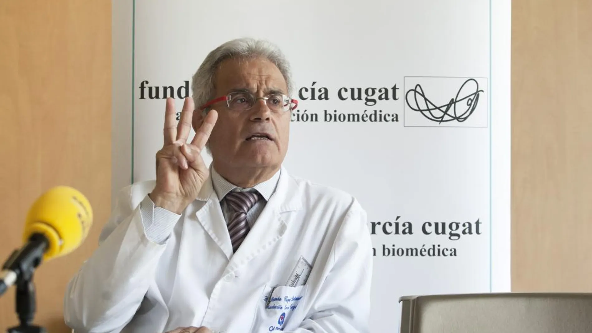 El doctor Ramón Cugat explicó los avances en medicina regenerativa en las V Jornadas de la Fundación García Cugat