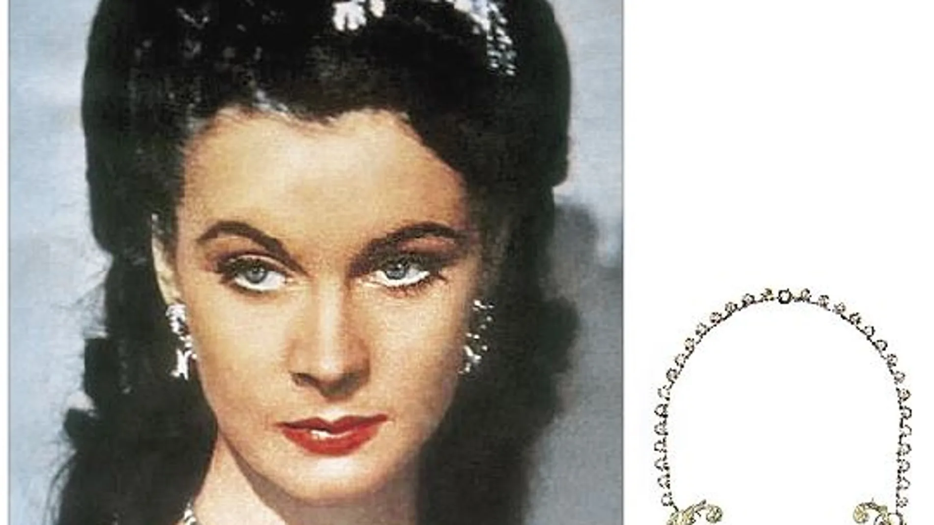 Collar de diamantes con la letra «N» que Vivien Leigh lució en «Lady Hamilton»