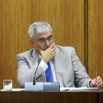 El consejero de Economía y Conocimiento, Antonio Ramírez de Arellano, en una intervención parlamentaria