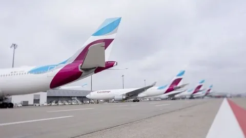 Aviones de la compañía Eurowings