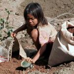 Una niña camboyana, en una imagen de archivo