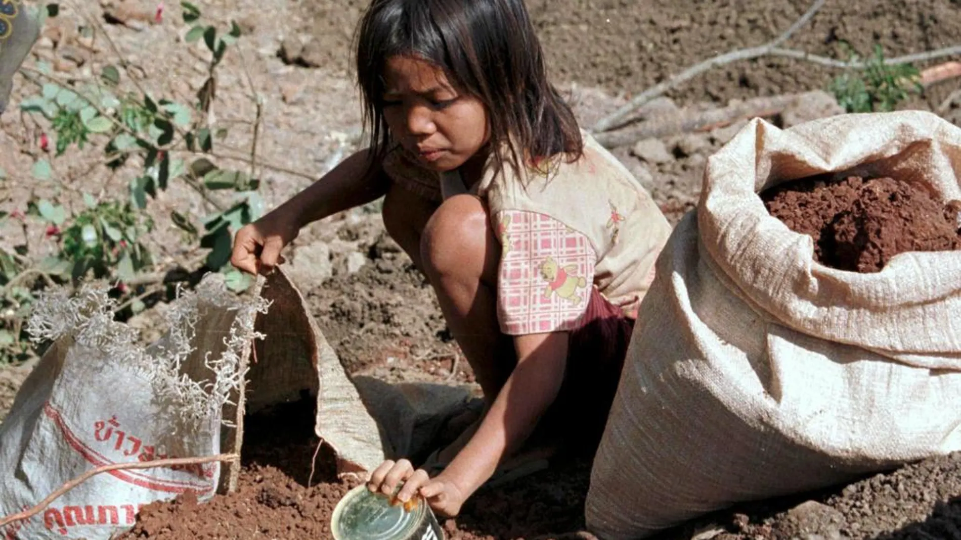 Una niña camboyana, en una imagen de archivo