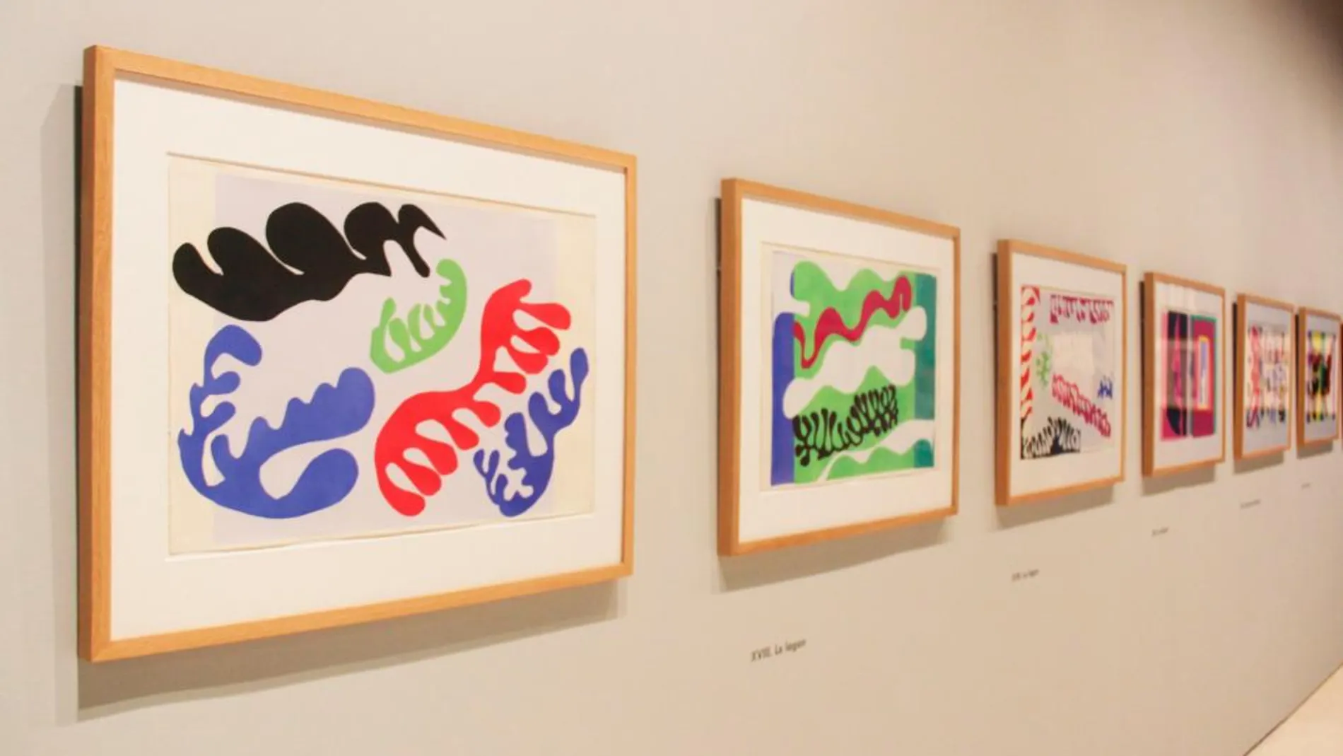 Vista de la exposición “Henri Matisse. Jazz” / Foto: La Razón