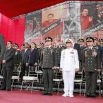 El presidente de Venezuela, Nicolás Maduro, se dirige al Ejército durante un discurso frente a los altos mandos militares en Caracas