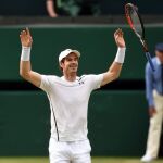 Andy Murray celebra la victoria