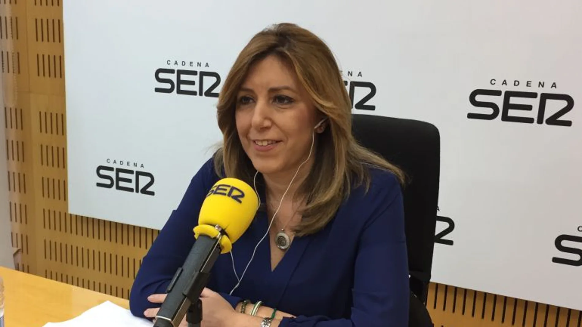 Susana Díaz, en la Cadena Ser