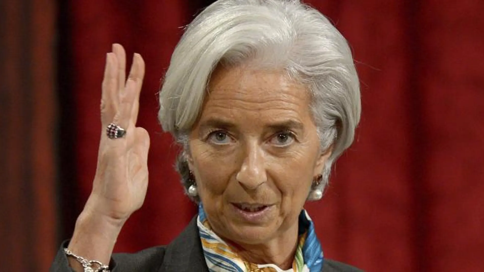 La directora del Fondo Monetario Internacional (FMI), Christine Lagarde.