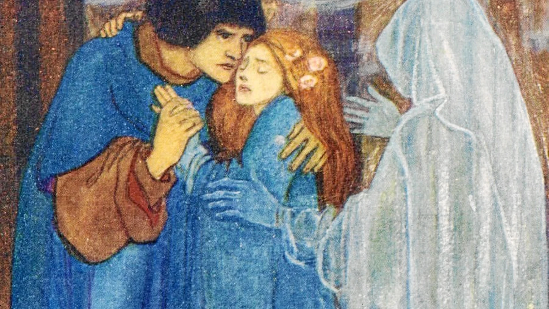 Una de las ilustraciones de Florence Harrison a los poemas de Christina Rossetti, una de las maravillas prerrafaelitas de la Inglaterra victoriana