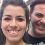 Cristian Castro y Carol Victoria Urbán durante su luna de miel en Suiza