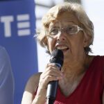 La alcaldesa de Madrid, Manuela Carmena.