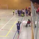 Momentos de la agresión al colegiado