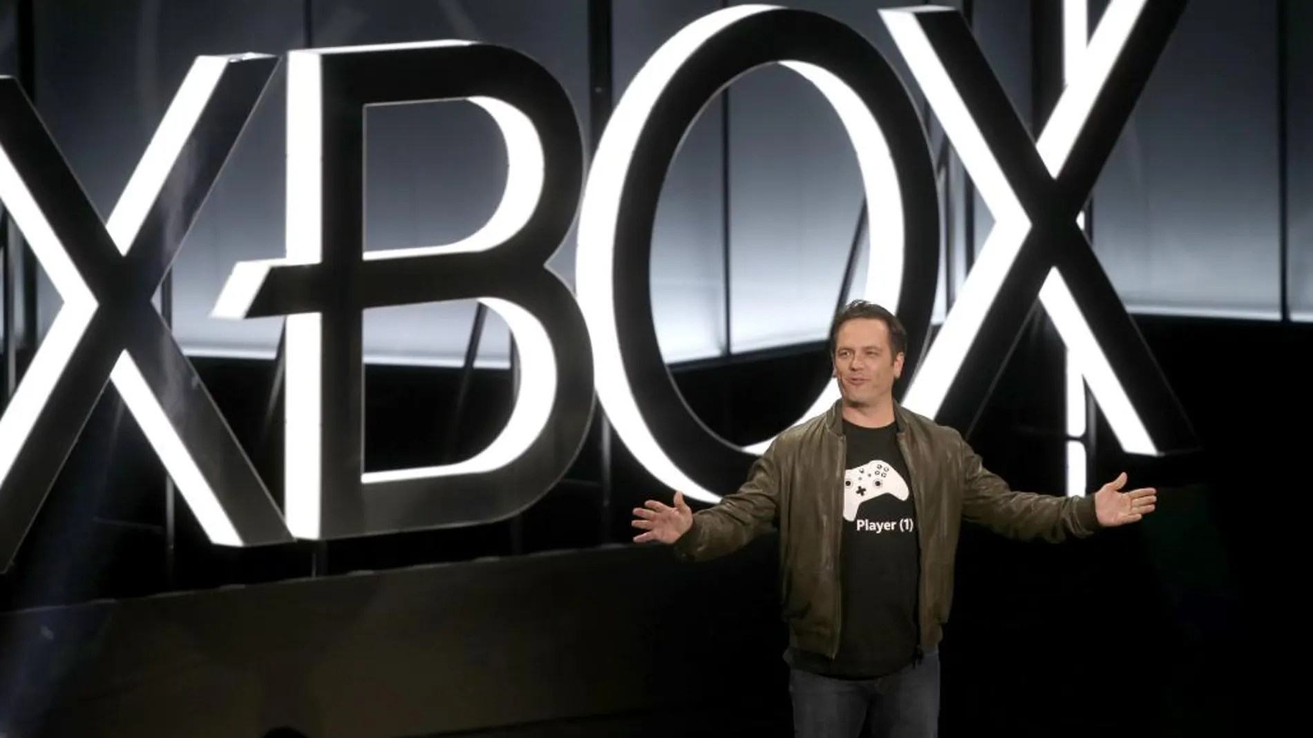 El responsable de Xbox, Phil Spencer, durante la presentación de las novedades