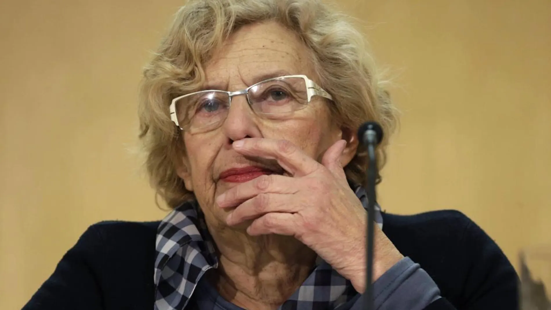 La alcaldesa de Madrid, Manuela Carmena