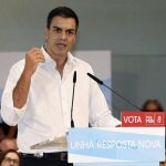 El secretario general del PSOE, Pedro Sánchez