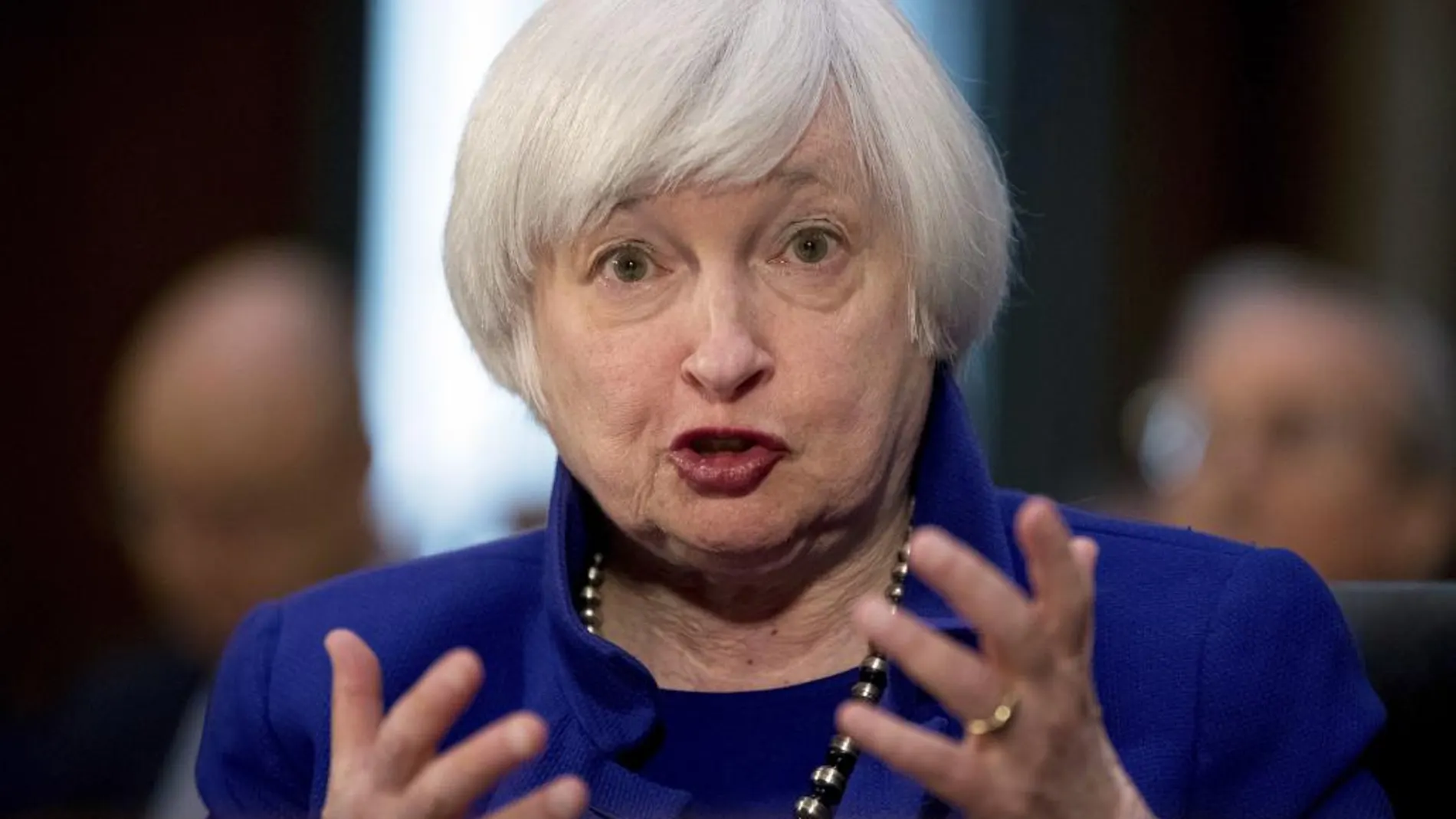 La presidente de la Reserva Federal, Janet Yellen